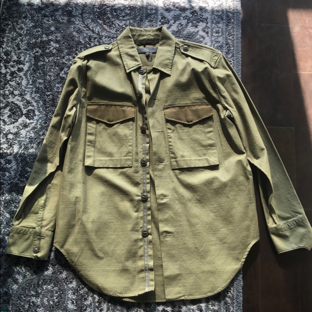 Rag and Bone military shirt jacket